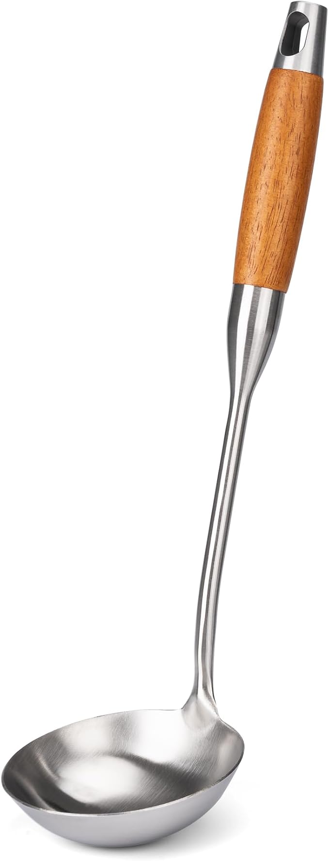 FJNATINH Soup Ladle, Stainless Steel Ladle by HOMEKITCHENTOOL