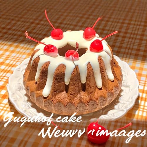 4.5'' Mini Cake Pan for Baking, Carbon Steel Kugelhopf Cake Mold
