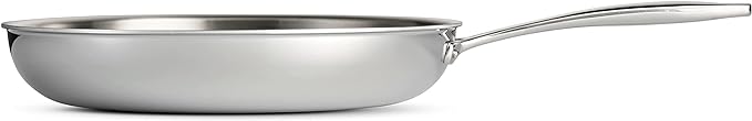 Tramontina Signature Tri-Ply Clad Stainless Steel 12-Inch Large Frying Pan - Image 2