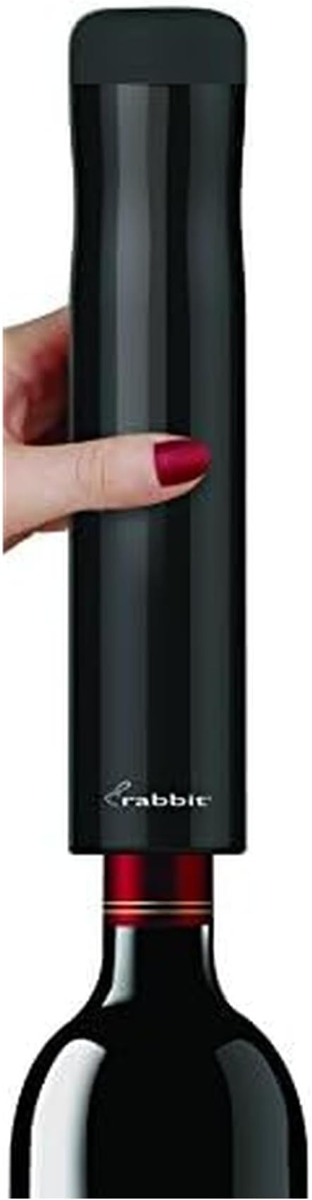 Rabbit Automatic Electric Corkscrew Wine Opener, Cordless Rechargeable by Rabbit