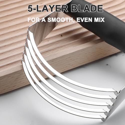 Dough Blender - Pastry Cutter Stainless Steel Butter Cutter, Pastry