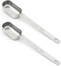 2PCS 1tbsp Single Measuring Spoon, Stainless Steel Long Handle Individual by BERYLER
