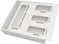 SpaceAid Bag Storage Organizer for Kitchen Drawer, Bamboo Organizer, Compatible by SpaceAid