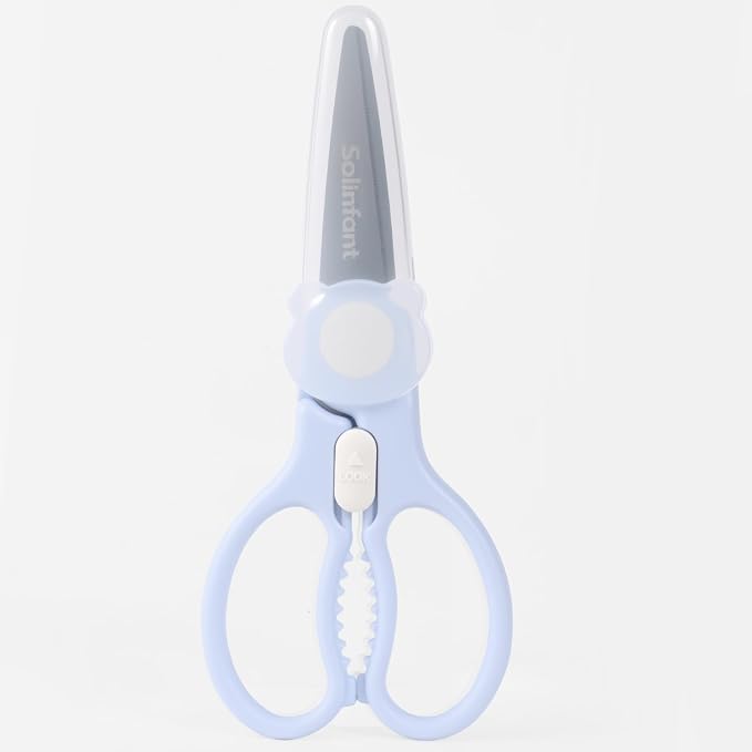 Premium Stainless Steel Portable Baby Food Safety Scissors, Detachable Feeding - Image 8