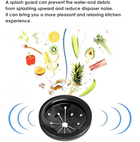 3 Inch Garbage Disposal Splash Guard Sink Stopper Universal Rubber