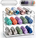 Sawysine 3 Pcs Tumbler Storage Set, Expandable Water Bottle Organizer