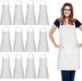 Jubatus 12 Pack 100% Cotton Aprons Bulk by Jubatus