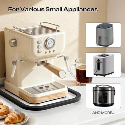 Wealone Acrylic Appliance Slider for Coffee Maker