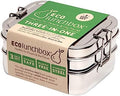 ECOlunchbox Three-in-One Stainless Steel Bento Box, 31 oz – 3-Piece