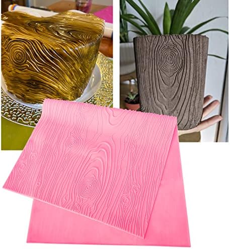 Beasea Silicone Lace Mold for Cakes, 17 x 9 Inches, Pink