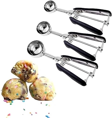 Cookie Dough Scoops Set of 3 - Large, Mini & Small