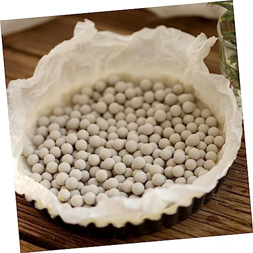 Ceramic Steam Stone for Baking Pie, Heat Resistant Rock with Cloth Bag