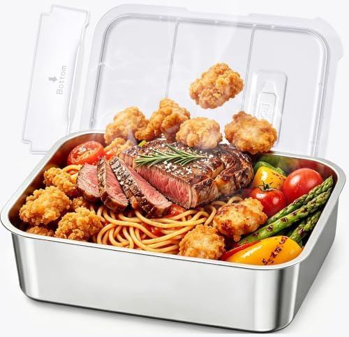 EAST OAK XL 6.3-Cup Replaceable Inner Containerl, Stainless Steel