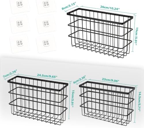 Sinnsally 3-Pack Cabinet Door Organizers