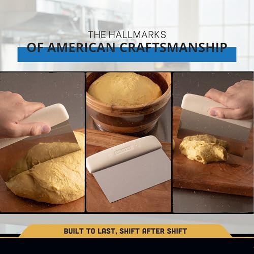 Dexter-Russell S196PCP Dough Cutter/Scraper, 6 x 3 Inch