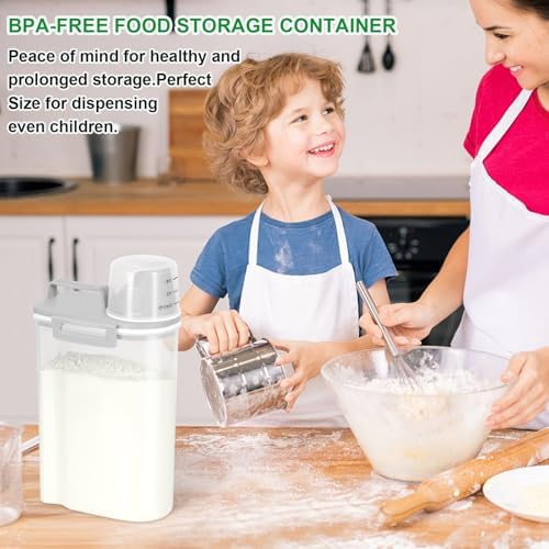 TBMax Rice Storage container 4 Lbs, Small Rice Dispenser with