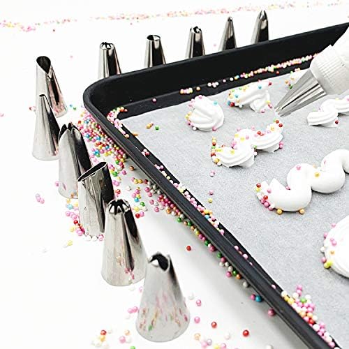 Tamodan Piping Bags and Tips, Cake Piping Bags and Tips Suitable for