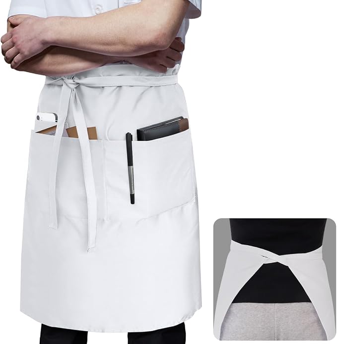 ROTANET Long Server Apron Black by ROTANET