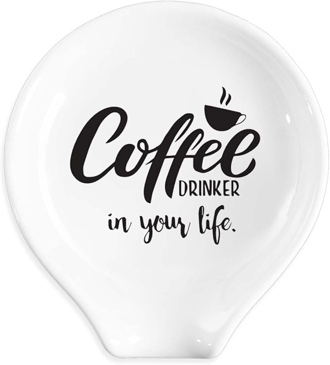 Funny Coffee Spoon Holder-Coffee Spoon Rest-Cafe Bar Station Accessories-Coffee by Unknown