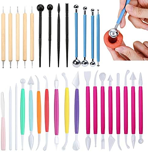 Fondant Cake Modeling Tools Kit, 31 Pieces