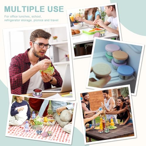 6x1.6 Oz Salad Dressing Containers To Go With Lids, Small Leakproof