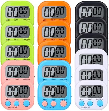 16-Pack Multi-Function Digital Timers