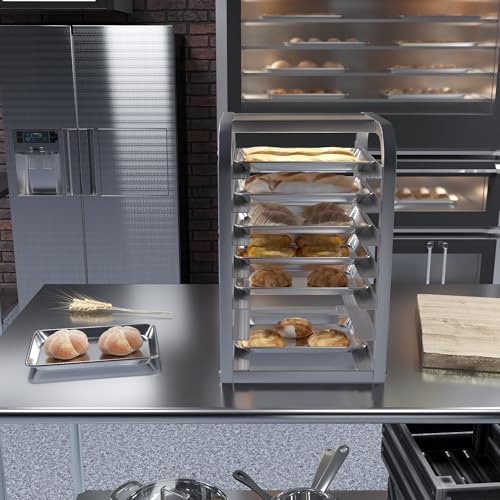 AmGood Quarter Size Sheet Pan, 13 x 10 in., Pack of 6-19 Gauge 3003