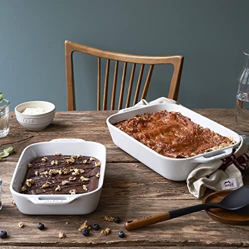 STAUB Ceramic Rectangular Baking Dish Set, 2 pc