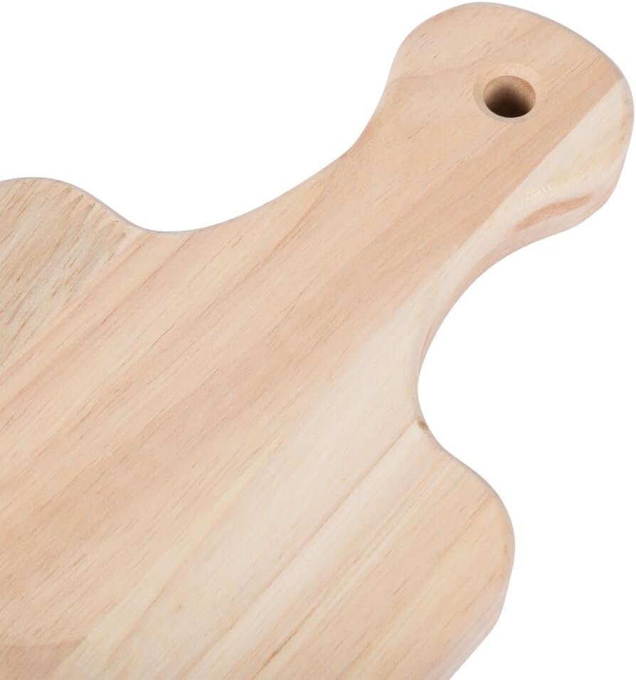 LZMS 4-Pack 13"x 5.5" Small Pine Wood Serving Boards Set | Unfinished
