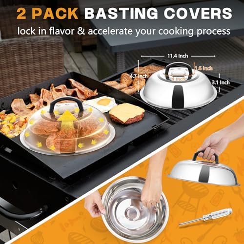 HaSteeL Griddle Accessories Kit, 20-Piece