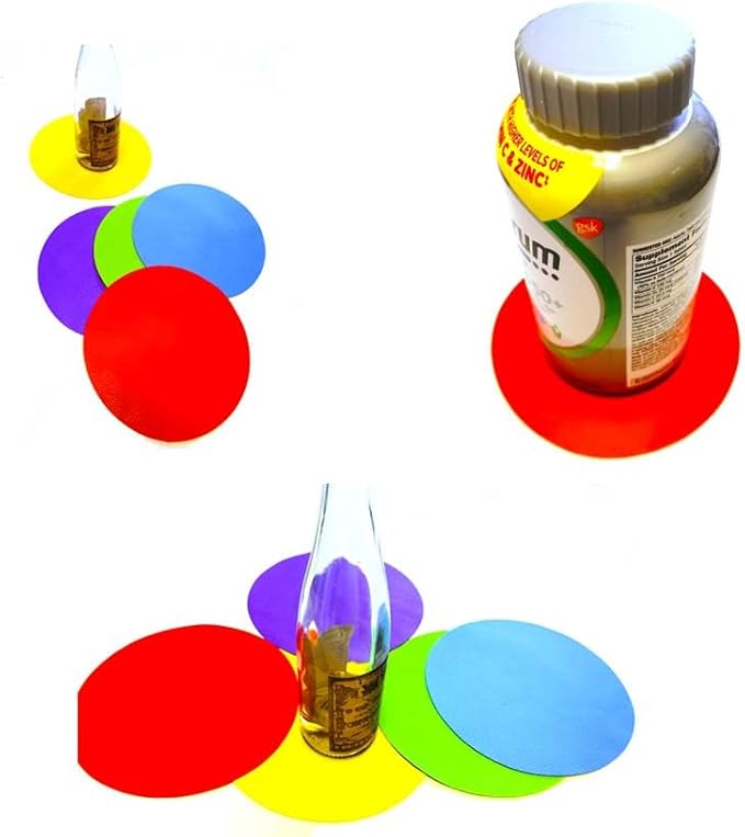 4pcs Rubber Jar Opener Bottle Gripper Non Slip Pad Multi-function Can Opener - Image 6