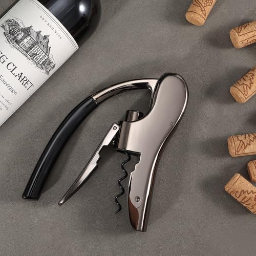 Rabbit Wine Opener Set Zinc Alloy with Foil Cutter