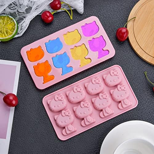 Hello Kitty Silicone molds,Small ice mold,Chocolate tray for