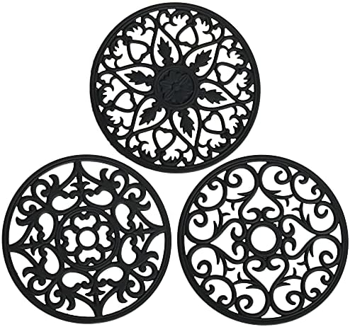 Smitchraft Silicone Trivets for Hot Dishes, Pots and Pans, Hot Pads