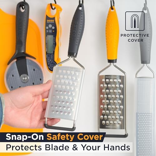 Deiss PRO Coarse Grater & Hand Held Cheese Grater - Sharp Stainless
