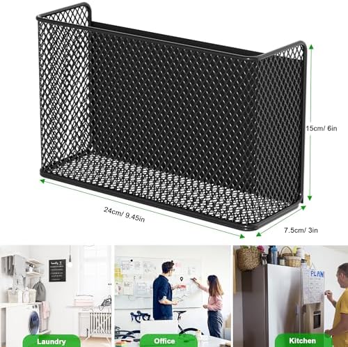 Magnetic Basket Organizer for Refrigerator