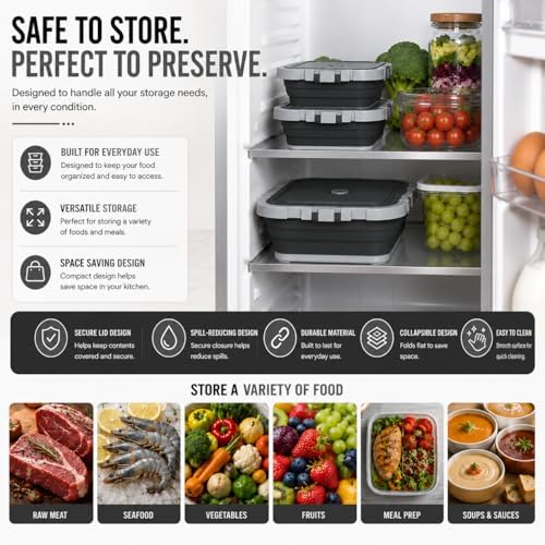 Pamper Paws 2-Pack XL BBQ Prep Tub - 3-in-1 Collapsible Food Prep Tub