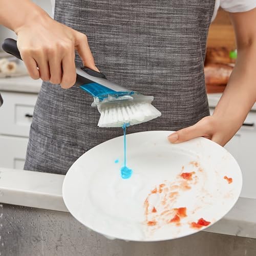 OXO Steel Soap Dispensing Dish Brush