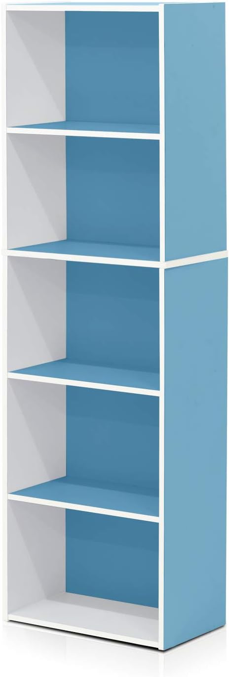 Furinno LUDER Book Shelf, 5-Tier Bookshelf, Bookcase - Image 6