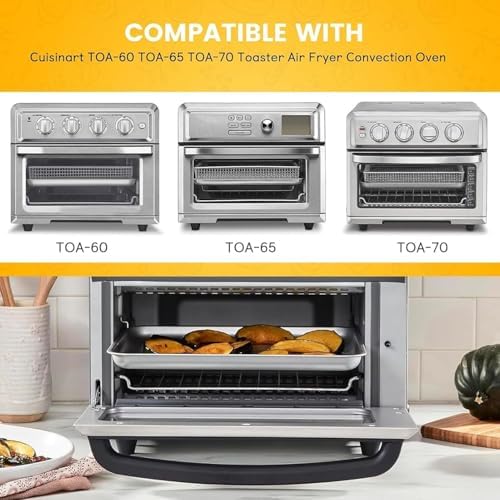 Air Fryer Tray Replacement for Cuisinart TOA-60 TOA-65 TOA-70 Toaster