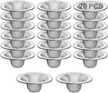 20Pcs Small Drain Mesh Basket, 2.125'' Bathroom Sink Drain Strainer