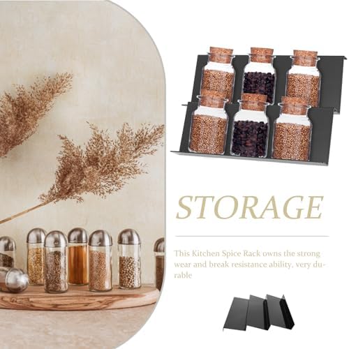 Stackable Spice Rack Organizer 3 Piece for Kitchen Drawer