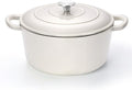 TeamFar 6Qt Dutch Oven, Enameled Cast Iron Dutch Oven Pot by TeamFar