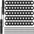 50 Set DIY Bottle Opener Kit - Stainless Steel Metal Opener Inserts