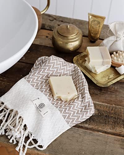 Madamelique Exclusive Hand Towels Set of 2-18 x 40 Inches - Decorative