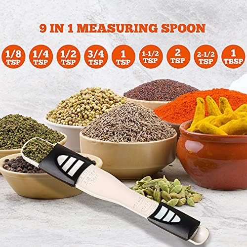 Performore Adjustable Measuring Spoon with Double End Adjustable