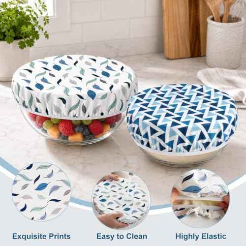 Reusable Beeswax Bowl Covers for Bread Proofing