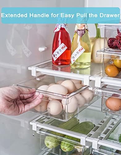 1Pack Refrigerator Organizer Bins Refrigerator Drawer Fridge