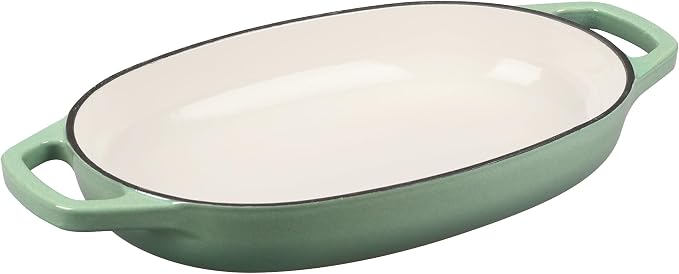 EDGING CASTING Enameled Cast Iron Oval Dutch Oven Pot - Image 6