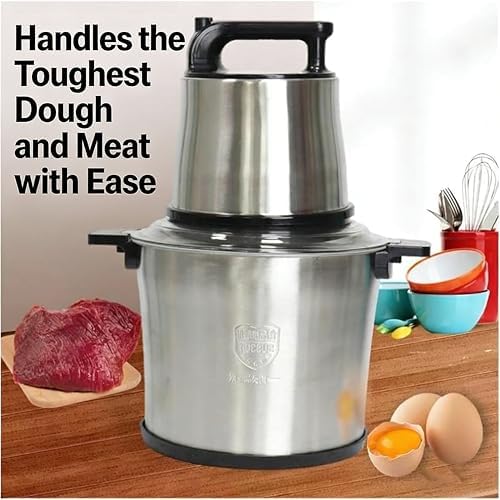Commercial Meat Grinder Food Processor, 10L Capacity